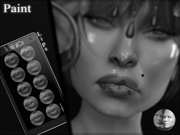 * TentatioN * DEMO PAINT Lips - GENUS