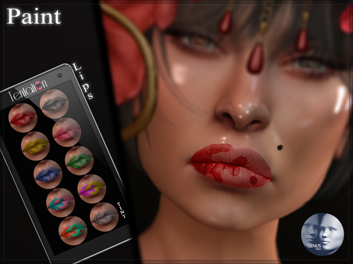 * TentatioN * PAINT Lips - GENUS