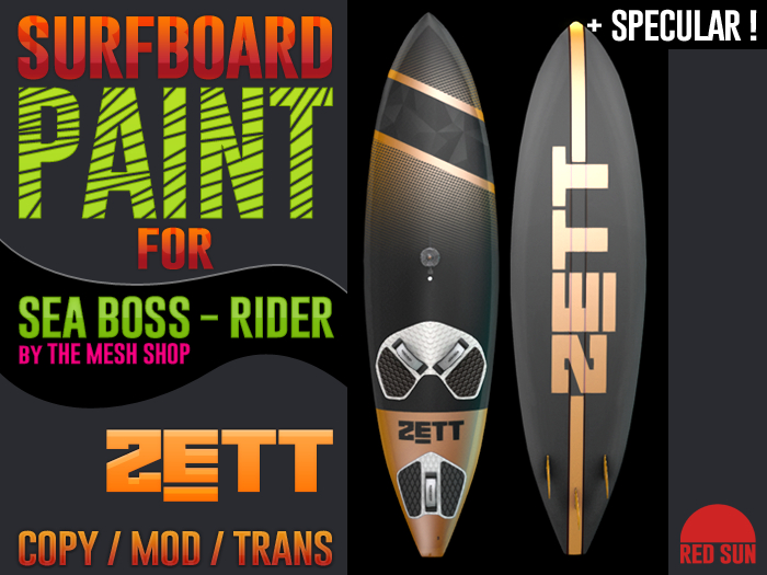 SeaBoss Rider - Zett Paint 1 - REDSUN