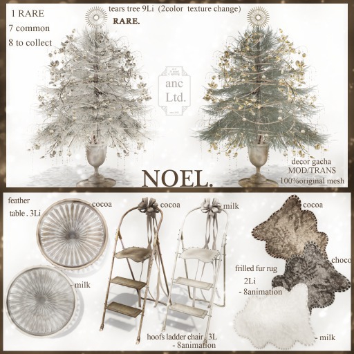 .{anc} NOEL. :  feather table / milk