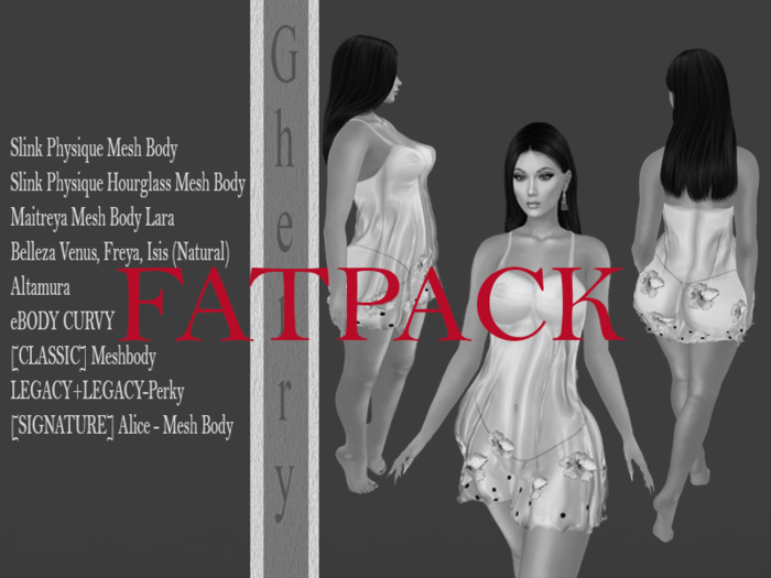 Cherry-Dress  Undina FATPACK