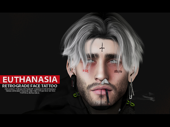 EUTHANASIA - RETROGRADE FACE TATTOO