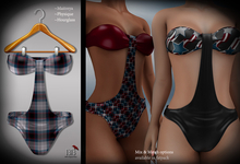 (*<*) 1313 July Swimsuit - Party Plaid