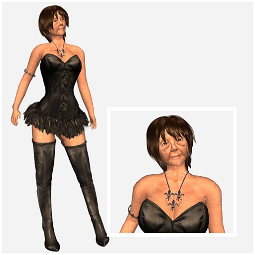 VC - Old Burlesque Girl - Fullavatar