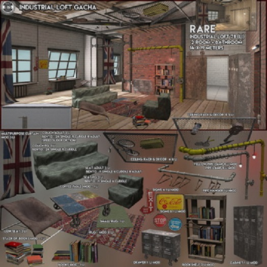 [Since1975] Industrial Loft  FULL SET COMPLETE