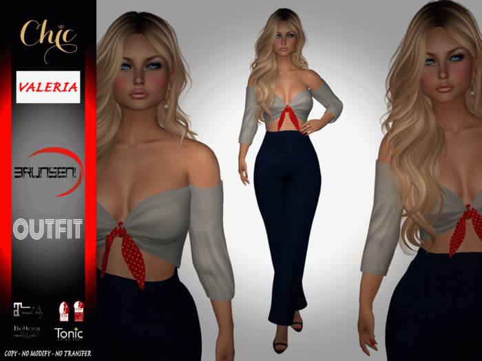 Brunsen Couture - Valeria Chic Outfit American Woman
