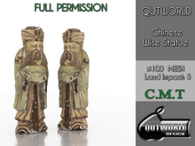 .::QUTWORLD Chinese Wise Statue::.FP 