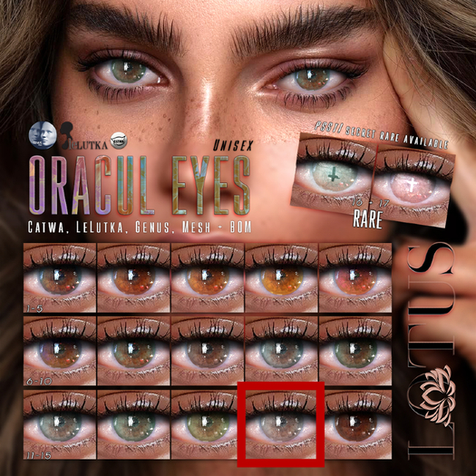 LOTUS. Oracul Eyes 14 BOX