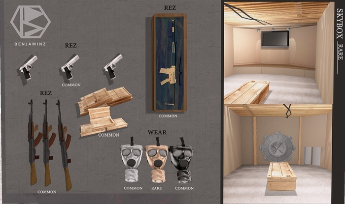 ///BENJAMINZ///WAR ROOM -SKYBOX -(RARE)