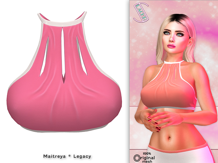 -Slackr  :: Carly Crop  {Pink}