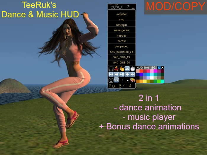 Dance & Music HUD v1.0 (Boxed)