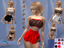 &ML& Fatpack Erotic Suit "Polka Dot" (fp-3) with HUD for all women's bodies Altamura 