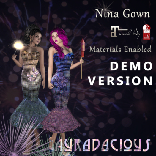 ::AU:: NINA GOWN DEMO