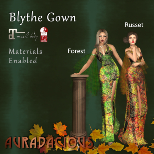 ::AU:: BLYTHE GOWN  RUSSET {ADD ME}