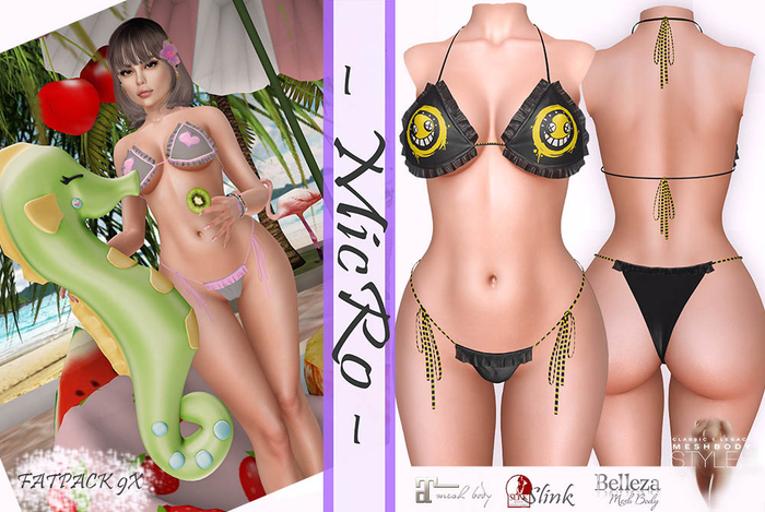 - MicRo -  Swimsuit - Fatpack