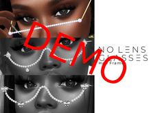 ((DEMO))NA.YO! - No Lens Glasses (Straight)