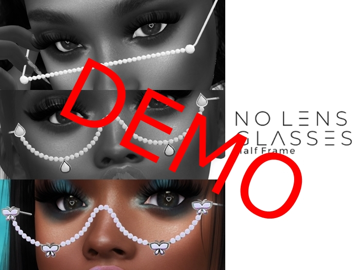 ((DEMO)) NA.YO! - No Lens Glasses (Butterfly)