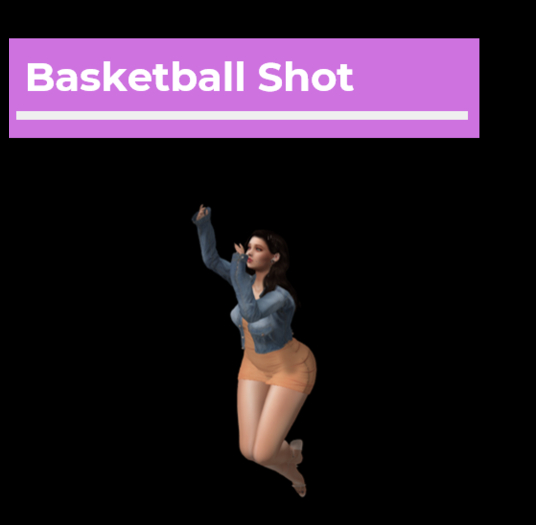 [Pose Ball] Basketball Shot