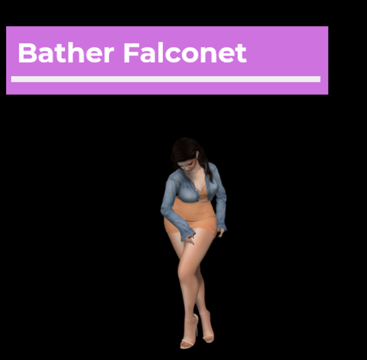[Pose Ball] Bather Falconet