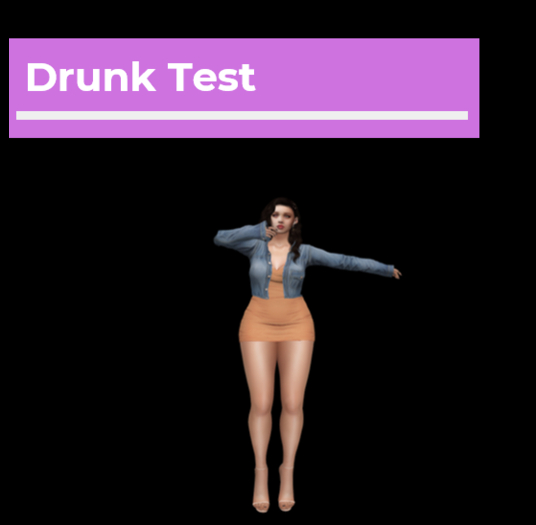 [Pose Ball] Drunk Test