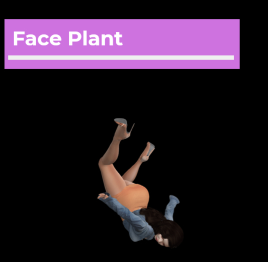 [Pose Ball] Face Plant