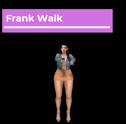 [Pose Ball] Frank Walk