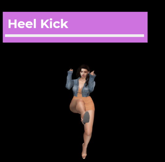 [Pose Ball] Heel Kick