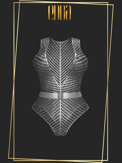 .::E.D.D.A::. Destiny Bikini {GREY}