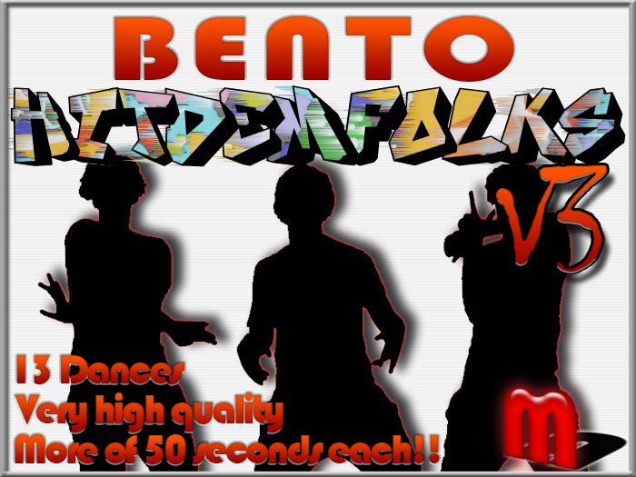 MocapAnimations HitDemFolks v3 BENTO dance Pack!