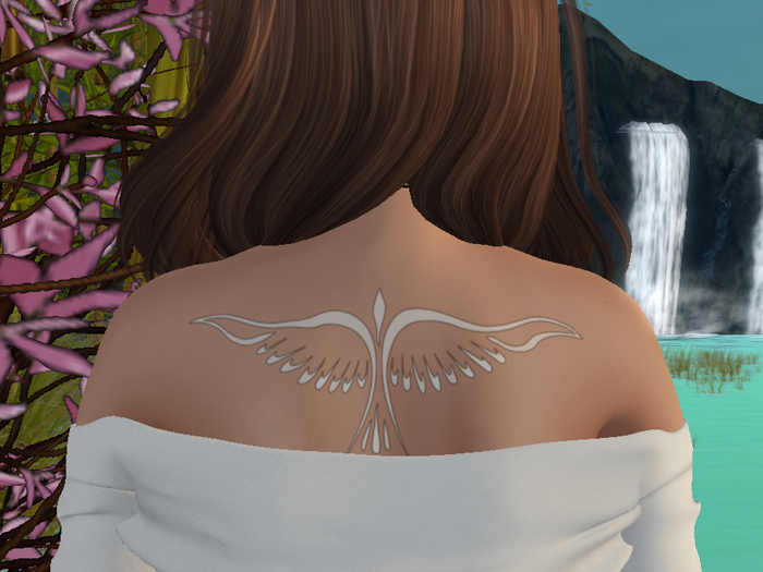 Tattoo Box white bird - Bom, Omega, Maitreya, Legacy