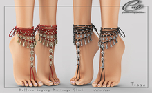 : CULT : Tessa Feet Jewels with HUD (Anklets & Leg Jewelry)