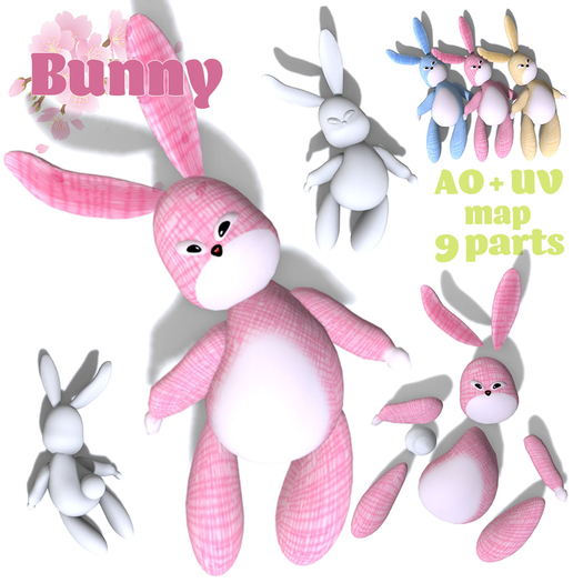 Stuffed Bunny KIT