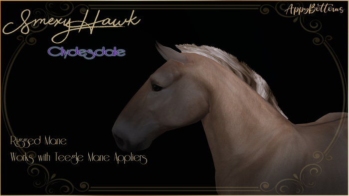 :AppyBottoms: TeeglePet - SmexyHawk- Clydesdale