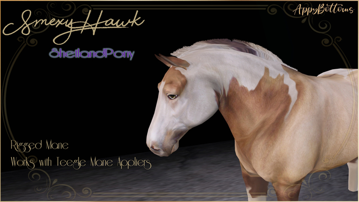 :AppyBottoms: TeeglePet - SmexyHawk- Shetland