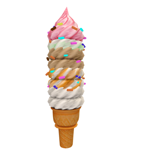 DFS Ice Cream Summer Twirl Cone