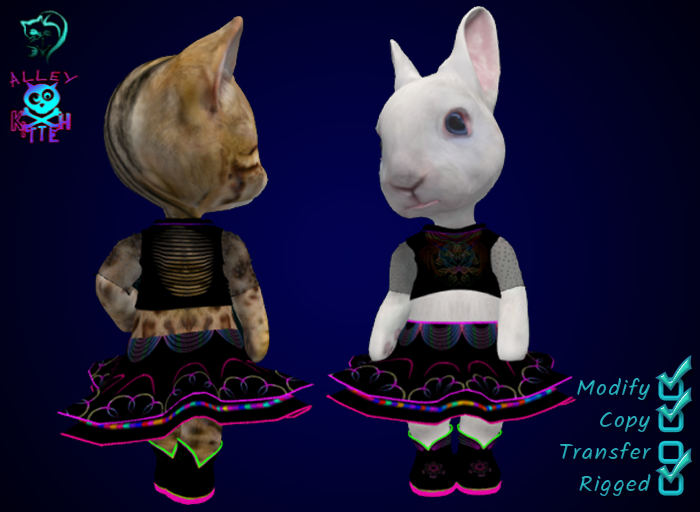 Dinkie Psy Warrior Skirt&Blouse Set