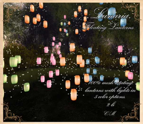 .Lunaria. Floating Lanterns {Add Me}