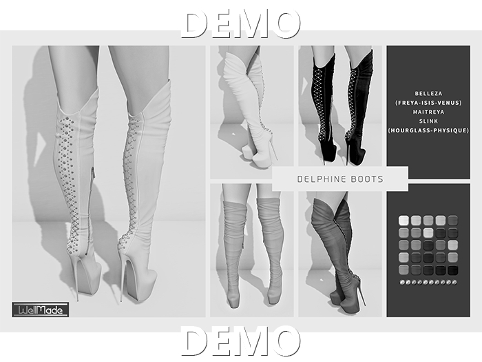 [WellMade] Delphine Boots DEMO