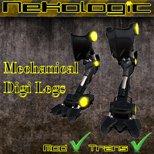 Nekologic - Mechanical Digi Legs Black
