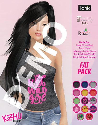 One Shoulder Sleeve Top (DEMO)