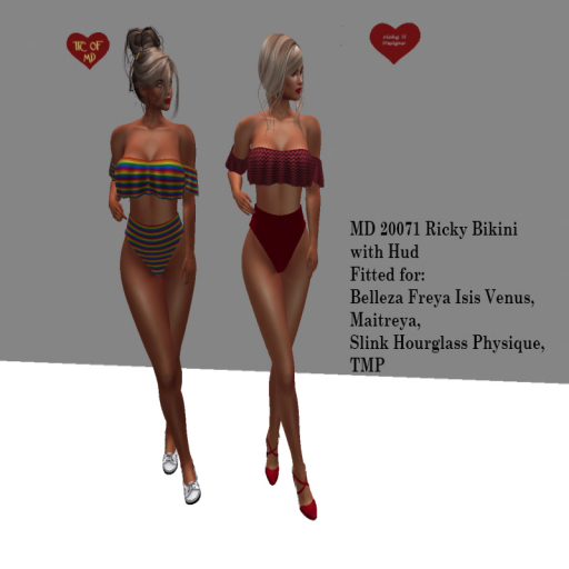 TTCMD MD 20071 Ricky Bikini w Hud