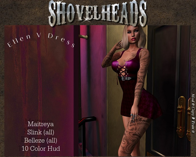 :*:ShOvElHeAdS:*: Ellen V Dress