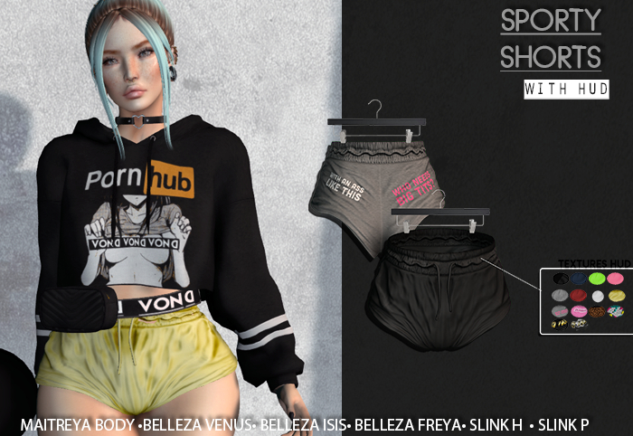 ::VOND::SPORTY SHORT DEMO PACK (Wear Me)