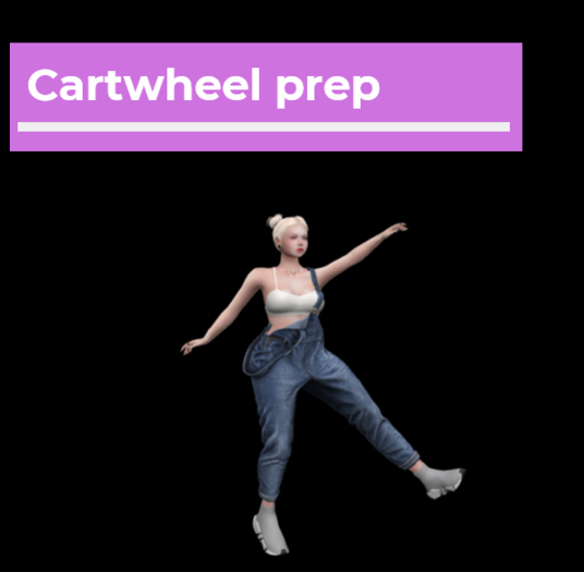 [Pose Ball] Cartwheel Prep