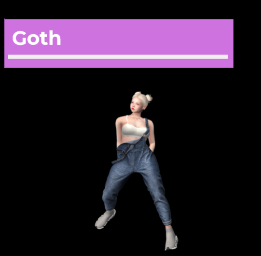 [Pose Ball] Goth