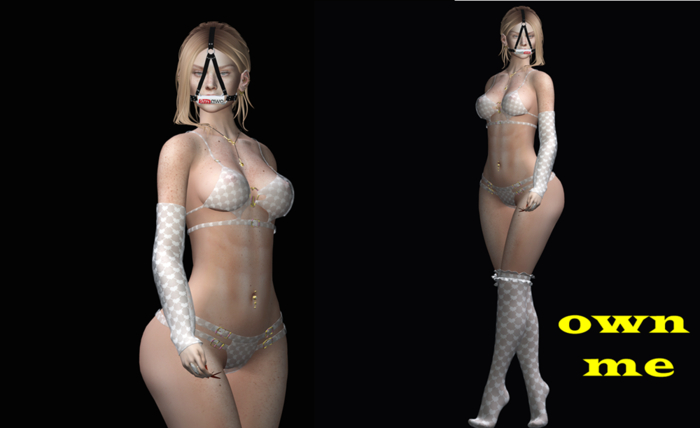 * INT * LINGERIE owns me WHITE