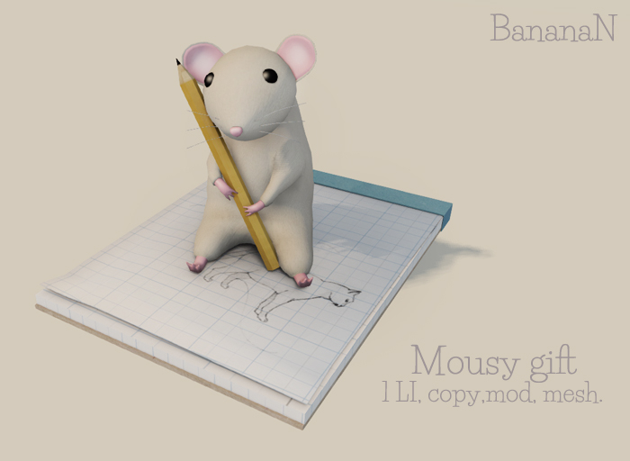 Mousy gacha gift