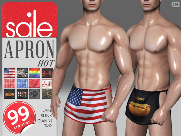 [CA] PROMO HOT APRON DESIGN