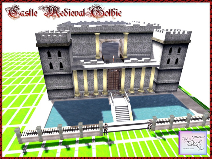 *CASTLE MEDIEVAL GOTHIC 2020