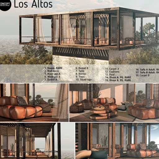 Concept} Los Altos - Full Set w ALL RARE s